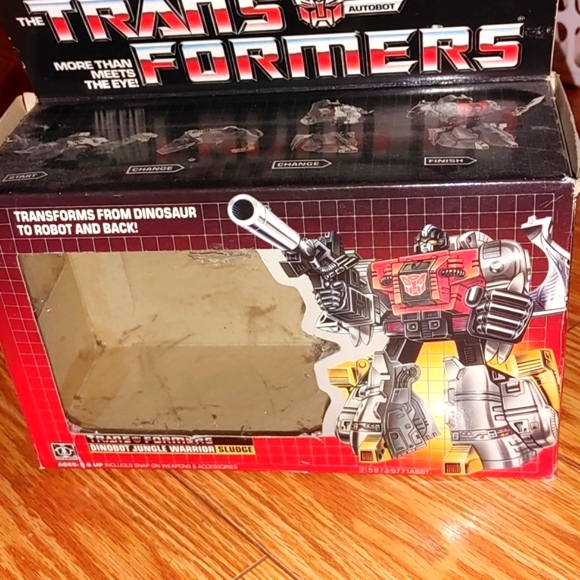 TRANSFORMERS 80S VINTAGE DINOBOT BOX SLUDGE - Picture 6 of 8